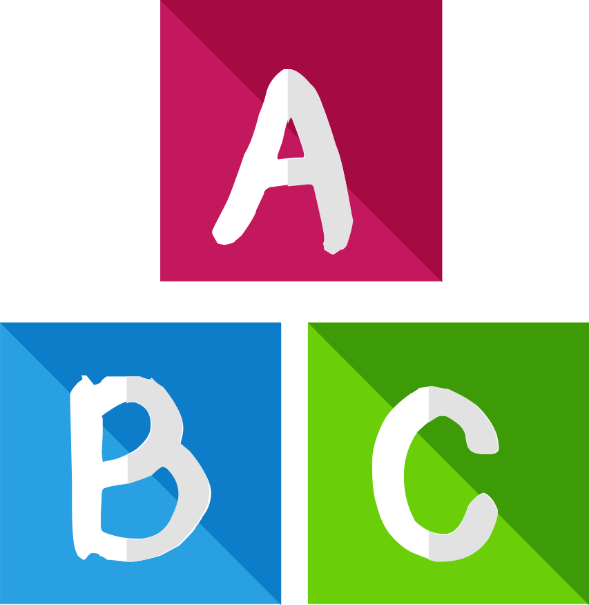Icon: Colored blocks with letters